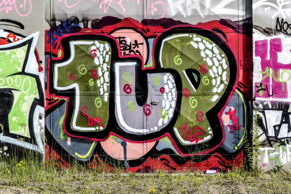 Graffiti in Berlin: 1UP – das Phantom | was-mit-geschichte.de